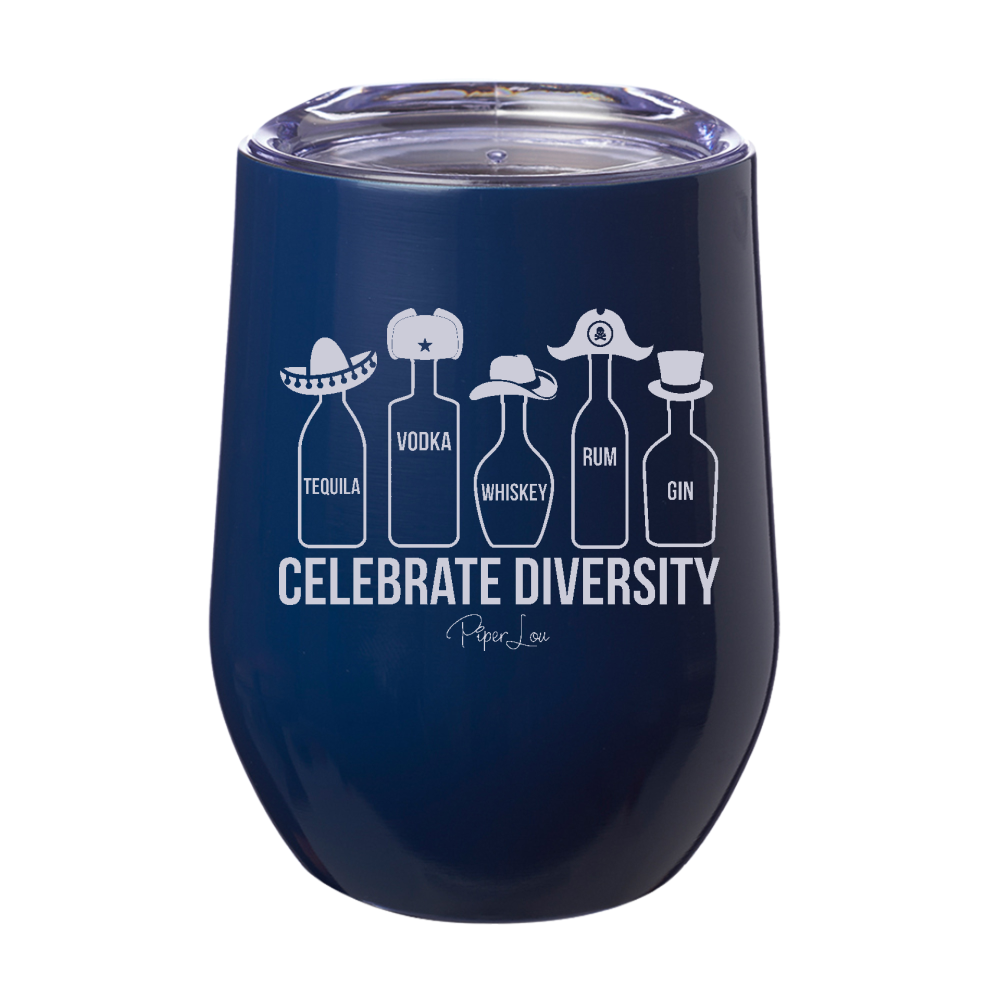 Celebrate Diversity 12oz Stemless Wine Cup