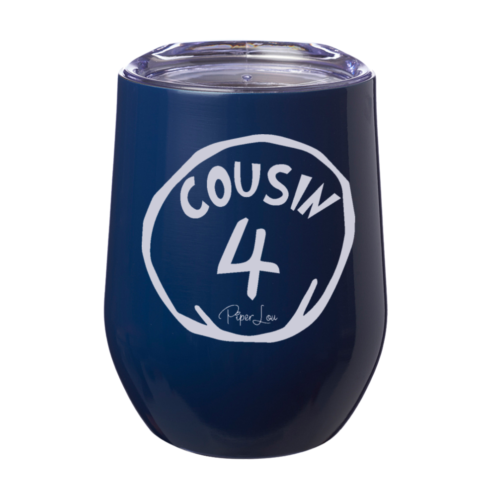 Cousin 4 12oz Stemless Wine Cup
