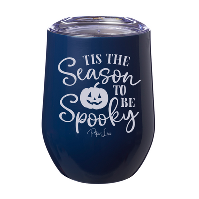 Tis The Season To Be Spooky 12oz Stemless Wine Cup