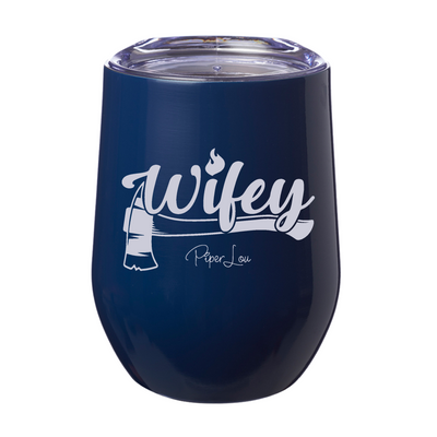 Fire Wifey Axe Laser Etched Tumbler