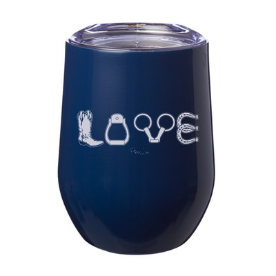 Horse Love 12oz Stemless Wine Cup