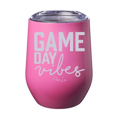 Gameday Vibes 12oz Stemless Wine Cup