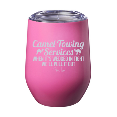Camel Towing Services Laser Etched Tumbler