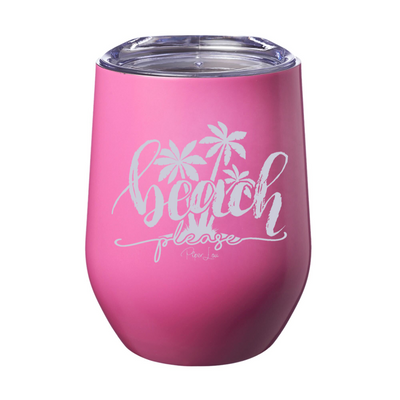 Beach Please Stemless Wine Cup