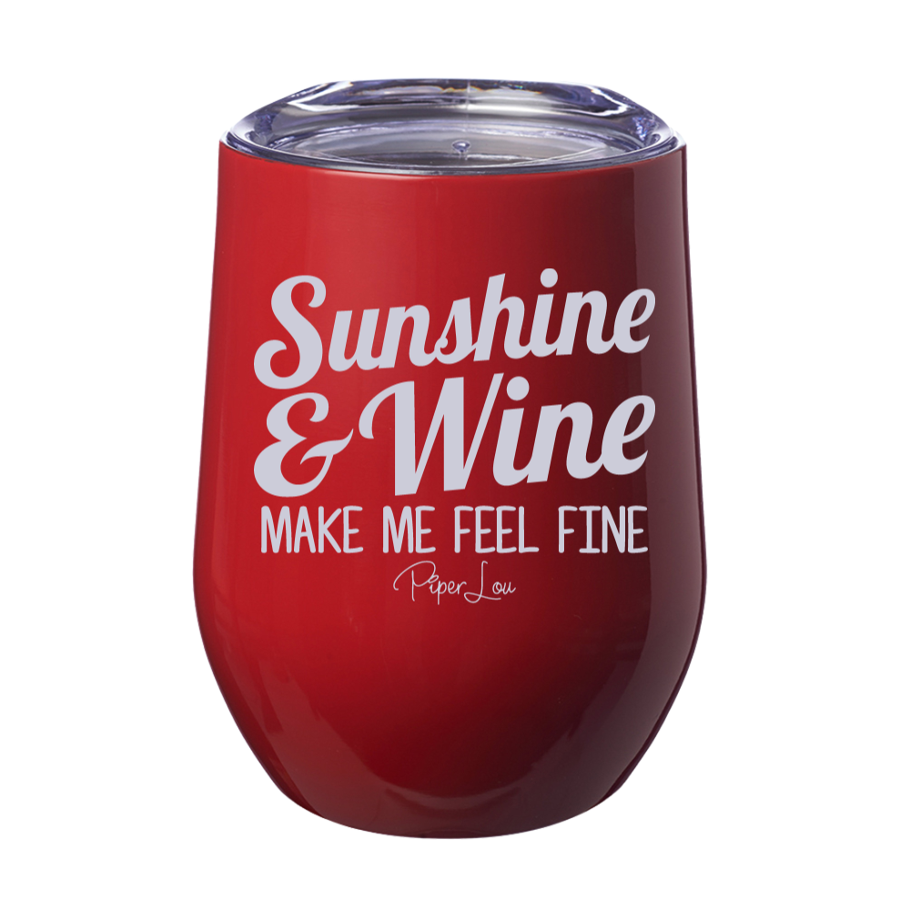 Sunshine And Wine 12oz Stemless Wine Cup
