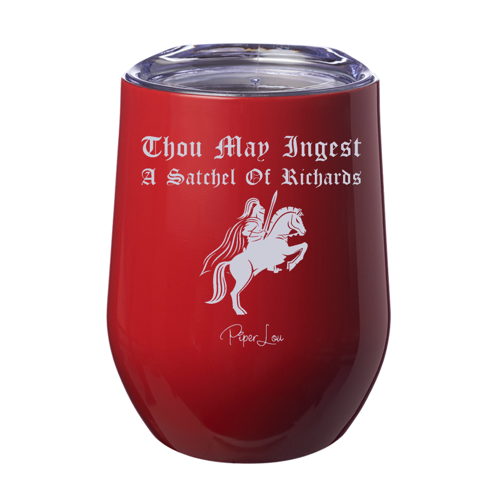 Thou May Ingest 12oz Stemless Wine Cup