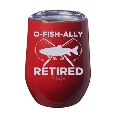 O Fish Ally Retired 12oz Stemless Wine Cup
