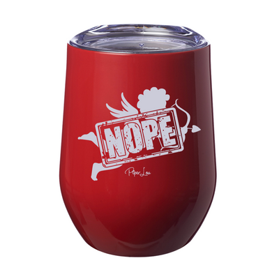 Nope Cupid 12oz Stemless Wine Cup