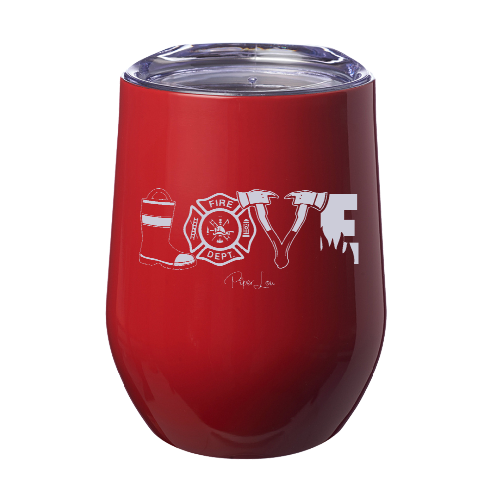 Fire LOVE 12oz Stemless Wine Cup