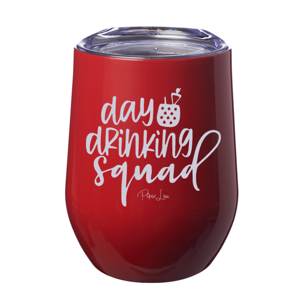 Day Drinking Squad Laser Etched Tumbler