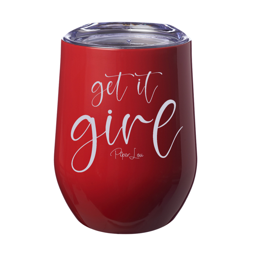 Get It Girl 12oz Stemless Wine Cup