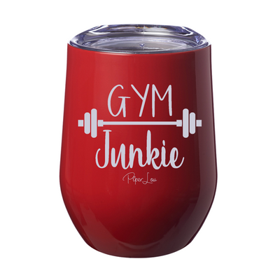 Gym Junkie 12oz Stemless Wine Cup