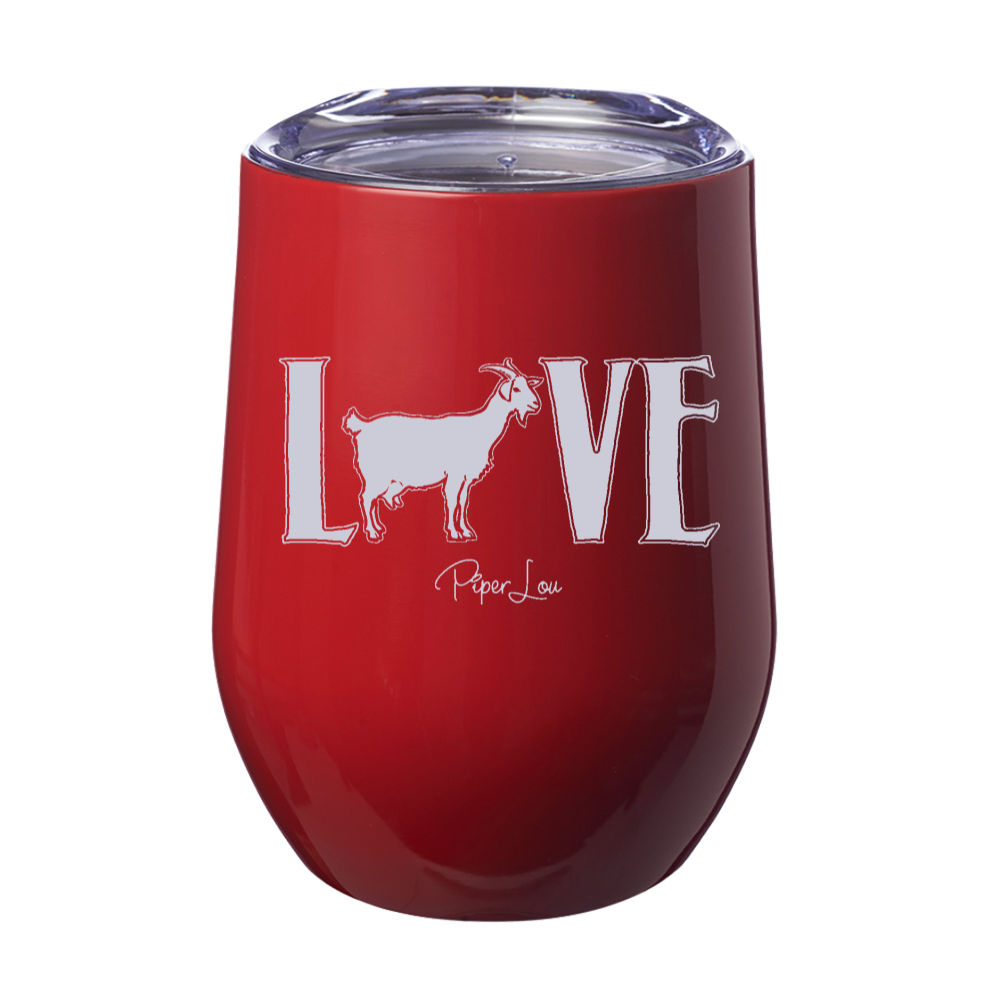 Goat Love 12oz Stemless Wine Cup