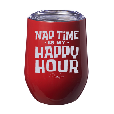 Nap Time is my Happy Hour 12oz Stemless Wine Cup