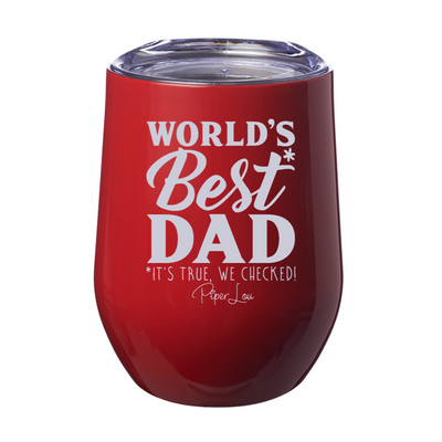 World's Best Dad 12oz Stemless Wine Cup