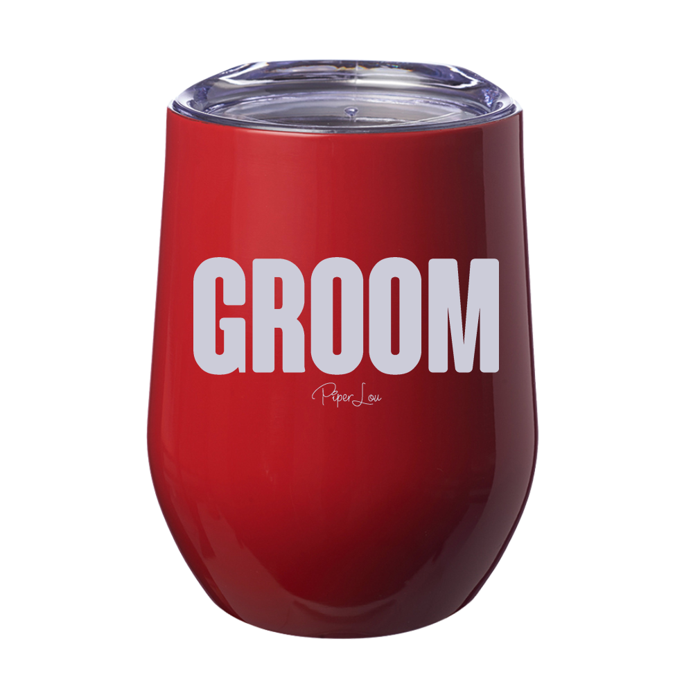 Groom  12oz Stemless Wine Cup