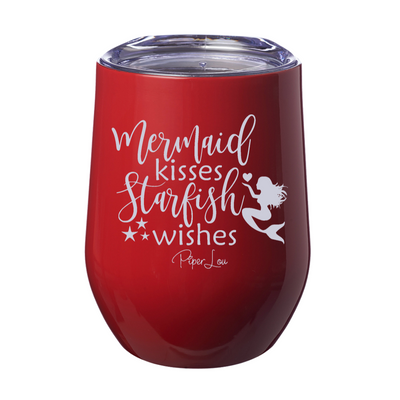 Mermaid Kisses Starfish Wishes Laser Etched Tumbler