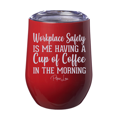 My Biggest Contribution to Workplace Safety 12oz Stemless Wine Cup