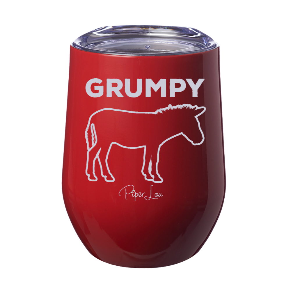 Grumpy Donkey 12oz Stemless Wine Cup