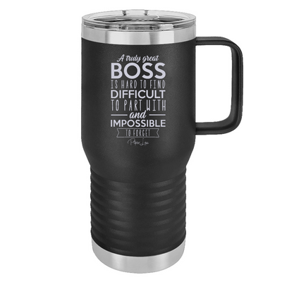 A Truly Great Boss 20oz Travel Mug
