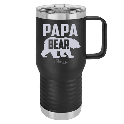 Papa Bear 20oz Travel Mug