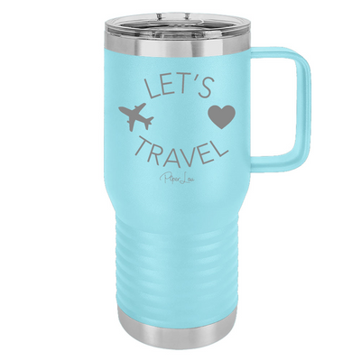 Let's Travel 20oz Travel Mug