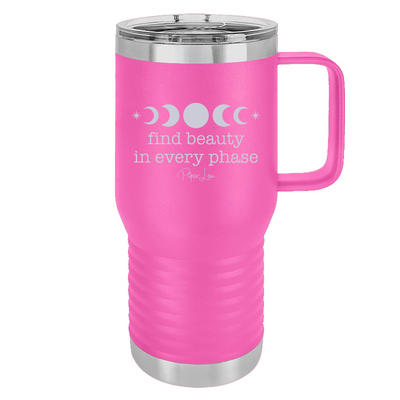 Find Beauty In Every Phase 20oz Travel Mug