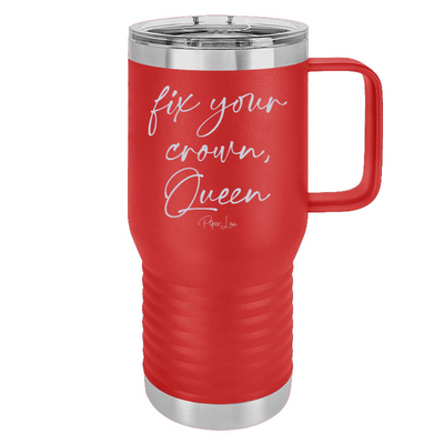 Fix Your Crown Queen 20oz Travel Mug
