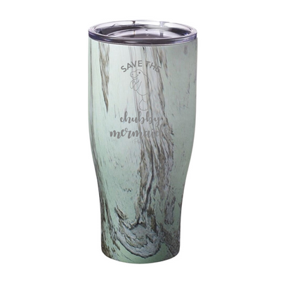 Save The Chubby Mermaids Laser Etched Tumbler