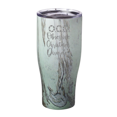 Obsessive Christmas Disorder Laser Etched Tumbler