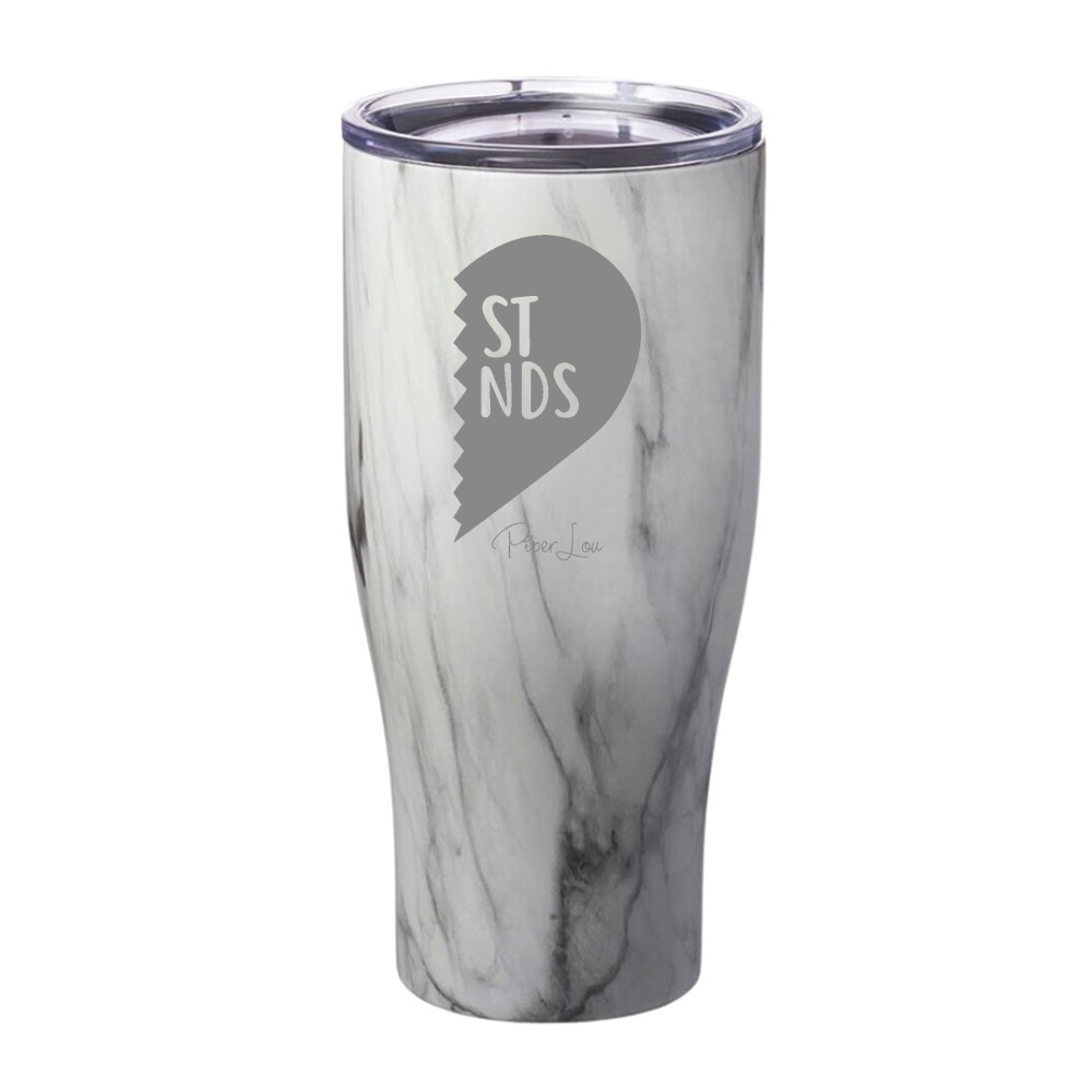 Best Friends RIGHT Laser Etched Tumbler