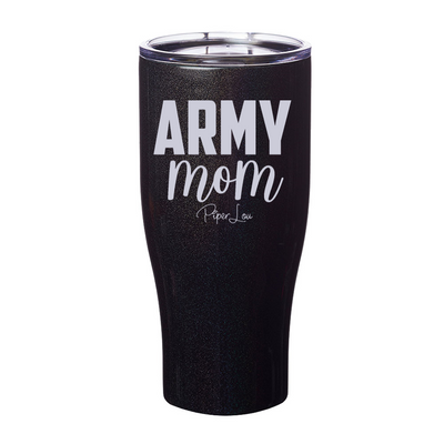 Army Mom Laser Etched Tumbler