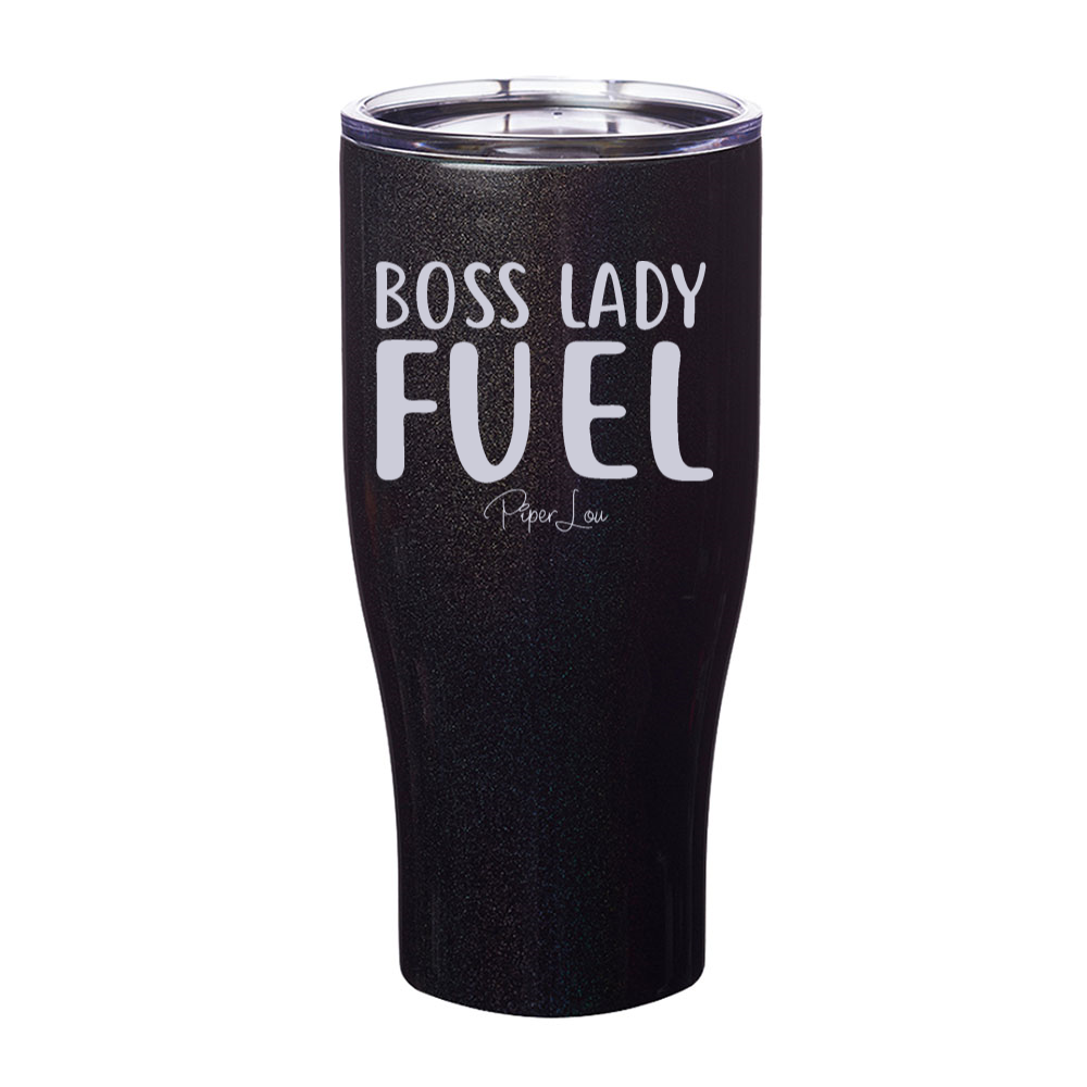 Boss Lady Fuel Laser Etched Tumbler