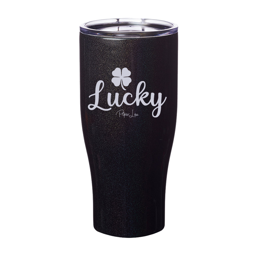 Lucky Laser Etched Tumbler