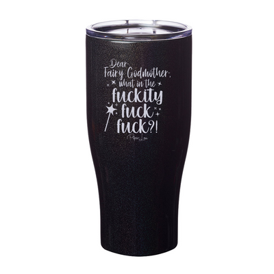 What In The Fuckity Fuck Fuck Laser Etched Tumbler