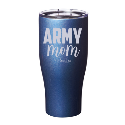 Army Mom Laser Etched Tumbler