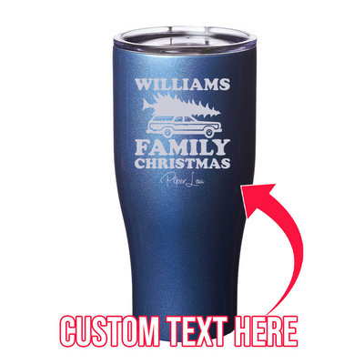 Family Vacation (CUSTOM) Laser Etched Tumbler