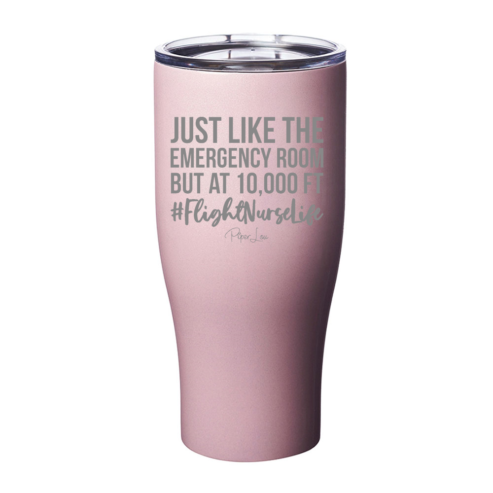 Flight Nurse Life Laser Etched Tumbler