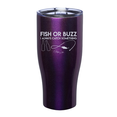 Fish Or Buzz Laser Etched Tumbler
