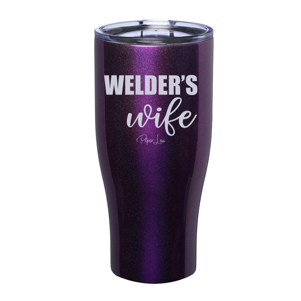 Welder's Wife Laser Etched Tumbler
