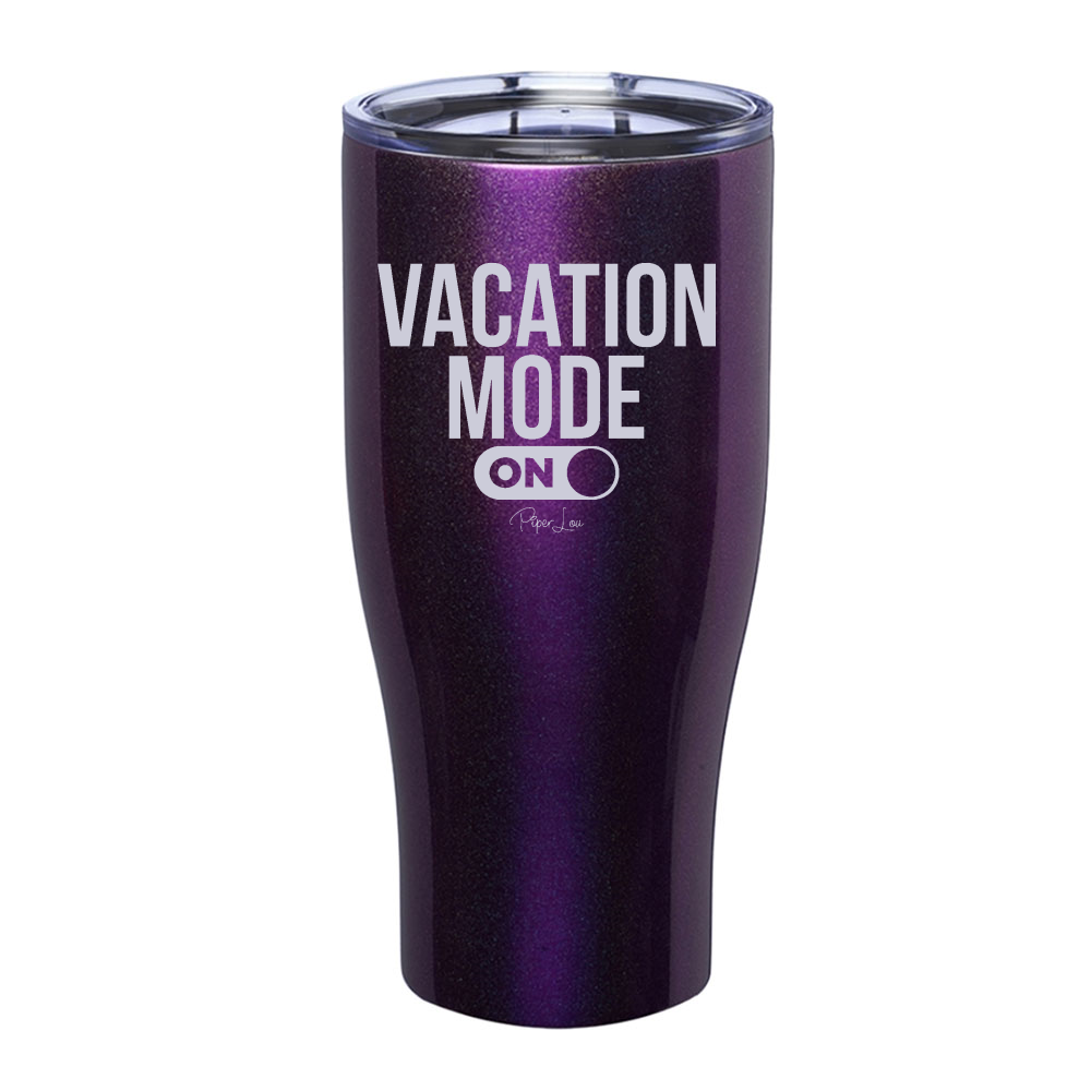 Thirsty Thursday | Vacation Mode On Laser Etched Tumbler