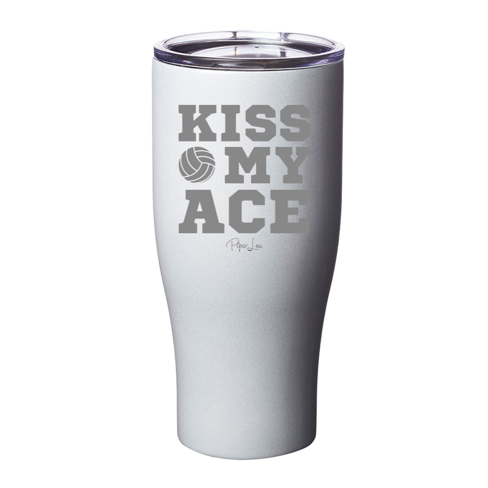 Kiss My Ace Laser Etched Tumbler
