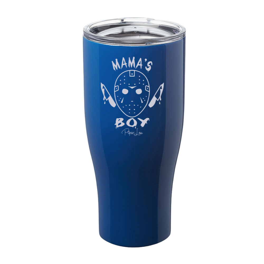 Mama's Boy Horror Laser Etched Tumbler