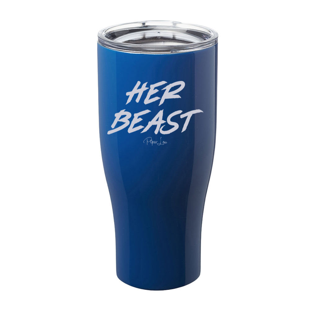 Her Beast Laser Etched Tumbler
