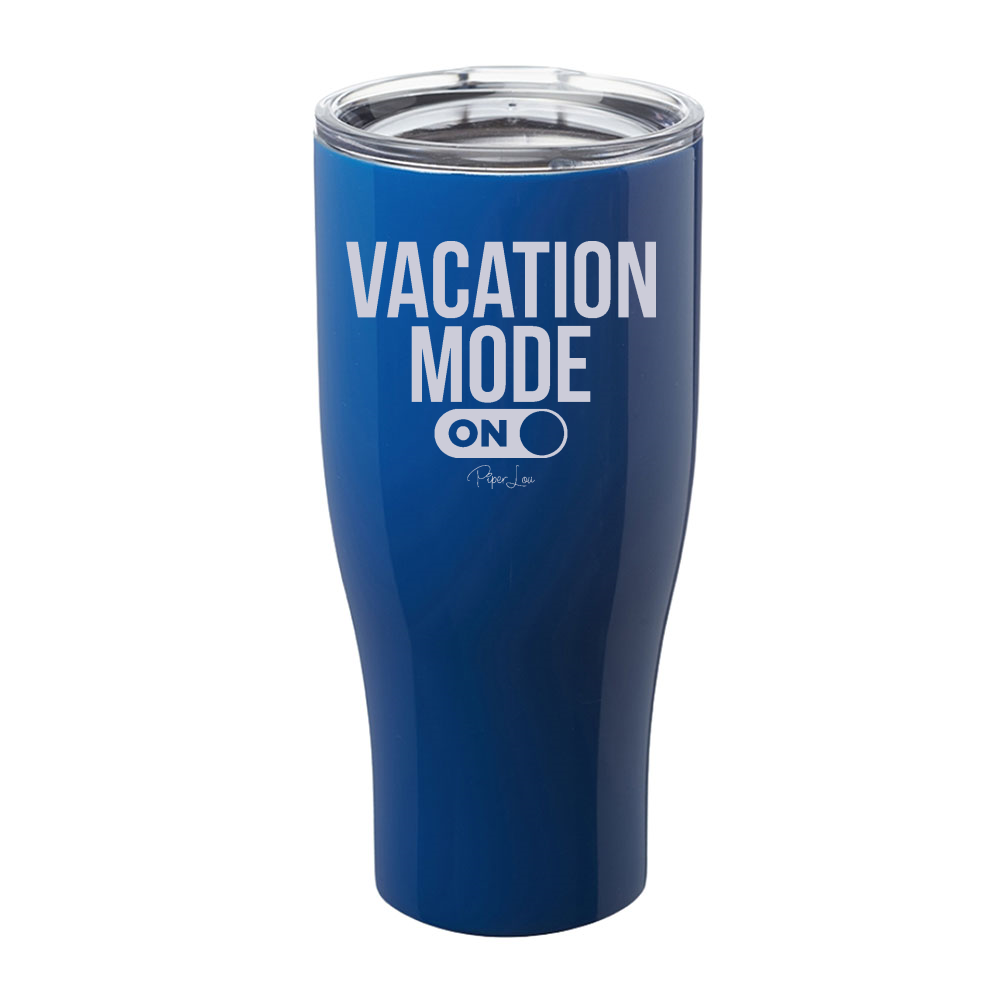 Thirsty Thursday | Vacation Mode On Laser Etched Tumbler