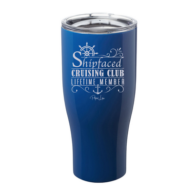 Shipfaced Cruising Club Laser Etched Tumbler