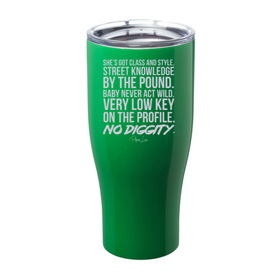 No Diggity Laser Etched Tumbler