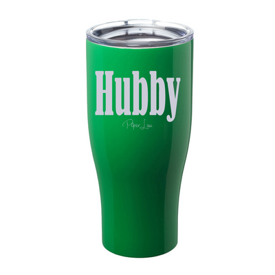 Hubby Laser Etched Tumbler