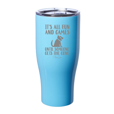Until Someone Ends Up In A Cone Laser Etched Tumbler