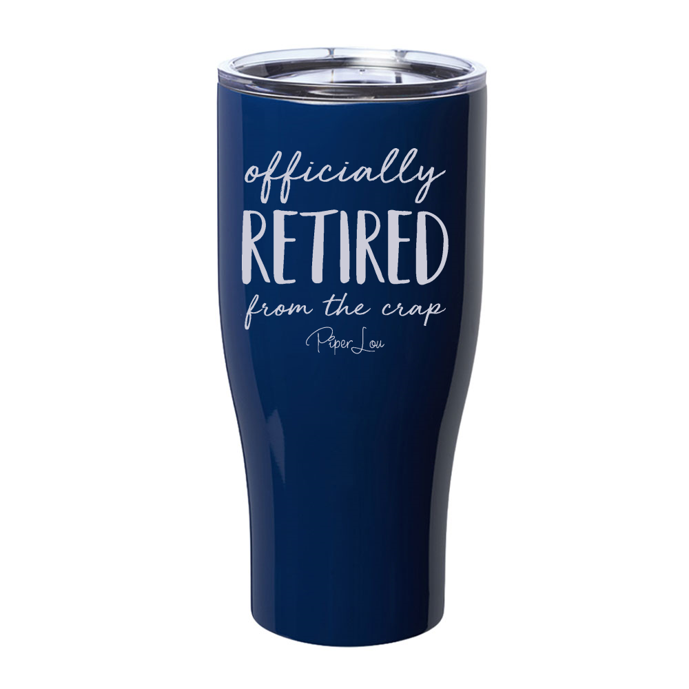 Officially Retired Laser Etched Tumbler